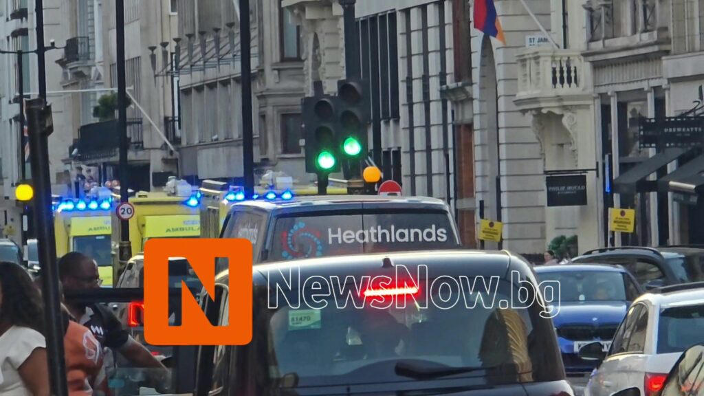 NewsNow.bg: Вижте как изглеждат автомобилите на полицията, пожарната и Бърза помощ в централен Лондон