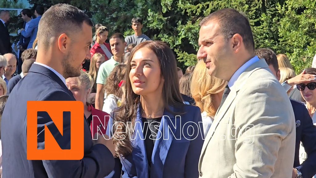 Даниел Парушев бе официален гост на откриването на учебната година в УНСС