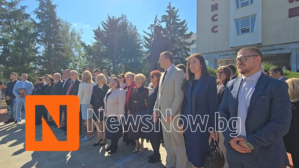 Даниел Парушев бе официален гост на откриването на учебната година в УНСС