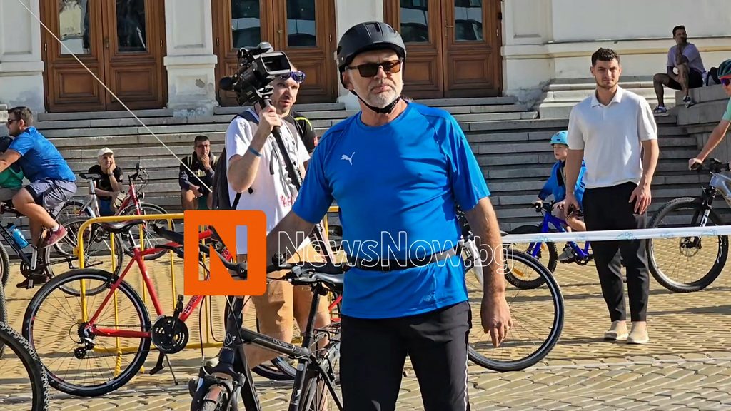 Васил Терзиев поведе велошествие и обяви цел за 30 км нови велоалеи в София