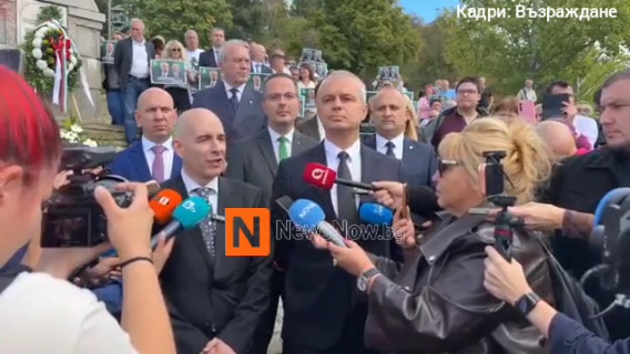 Костадин Костадинов и Петър Волгин са кандидатпрезидентската двойка на „Възраждане“