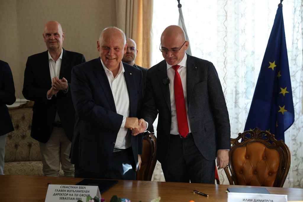 България и TUI с план за удвояване на туристите до 2030 г.