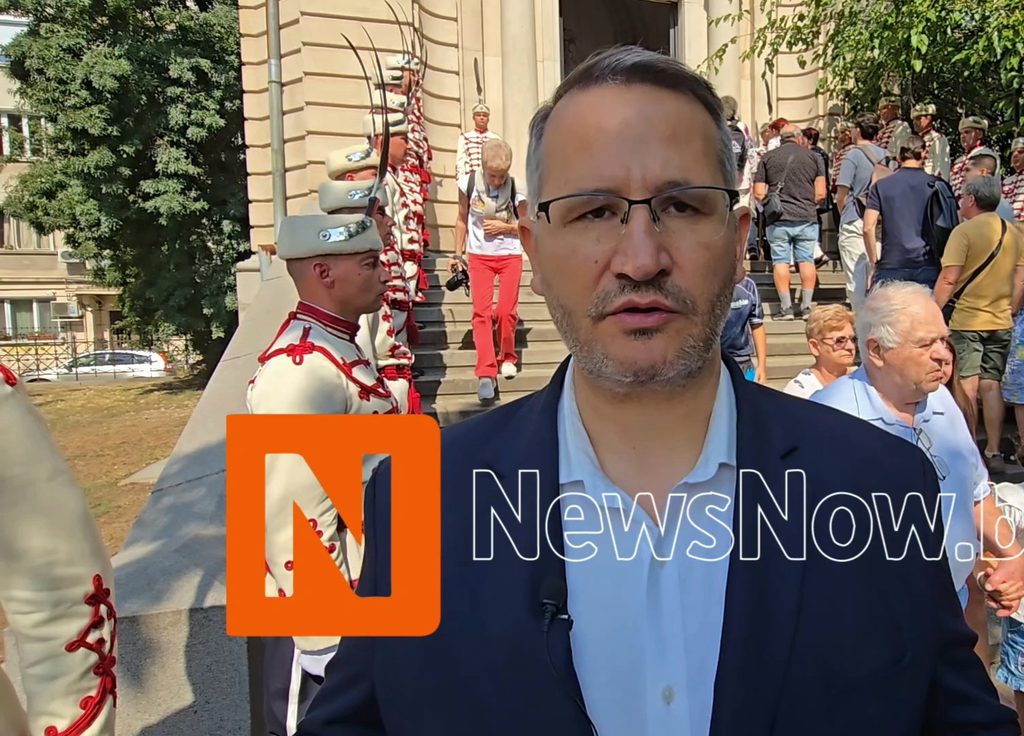 Кандидат-президентът Иван Христанов и съпругата му присъстваха на тържеството по повод 141 години от Съединението