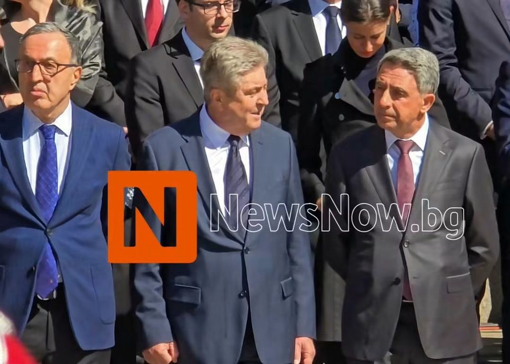 Бившият президент Петър Стоянов също присъства на церемонията за цар Самуил