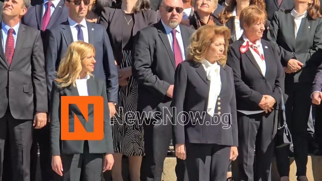 Две водещи фигури в държавата рамо до рамо на церемонията за цар Самуил