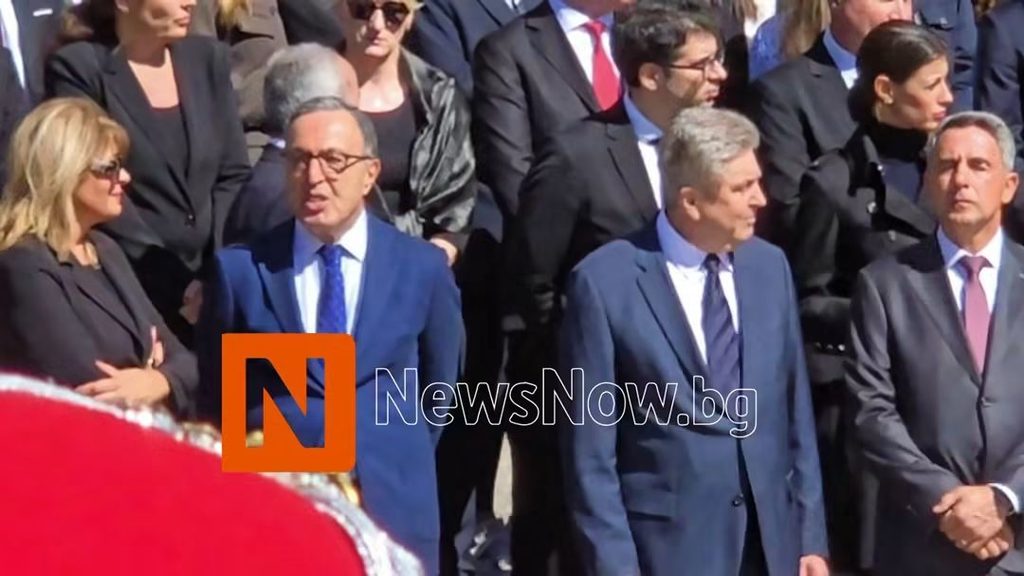 Бившият президент Петър Стоянов също присъства на церемонията за цар Самуил