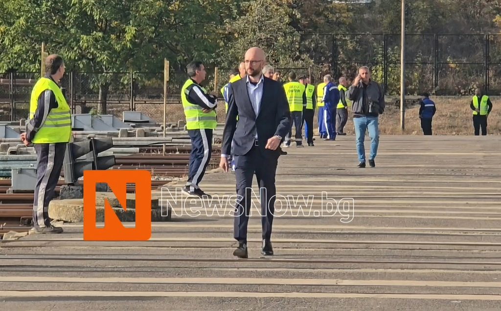 Терзиев провери изграждането на новата метростанция „Панчо Владигеров“ в „Обеля“