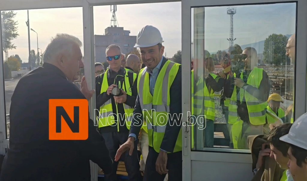 Терзиев провери изграждането на новата метростанция „Панчо Владигеров“ в „Обеля“