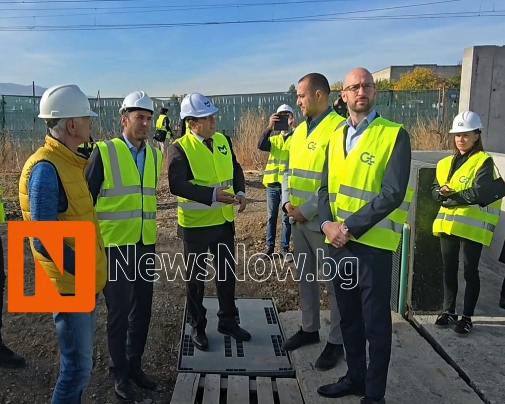 Терзиев провери изграждането на новата метростанция „Панчо Владигеров“ в „Обеля“